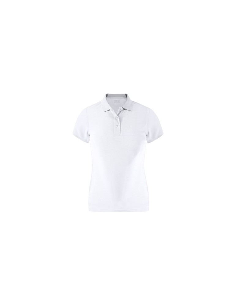 Polo Femme Tecnic Plus Matières : polyester Taille textile : L Couleurs : blanc personnalisation sur mesure