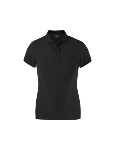 Polo Femme Tecnic Plus Matières : polyester Taille textile : XXL Couleurs : noir cadeau affaires élégant