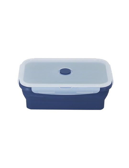 Gamelle Numix Matières : silicone Couleurs : bleu personnalisable avec votre logo