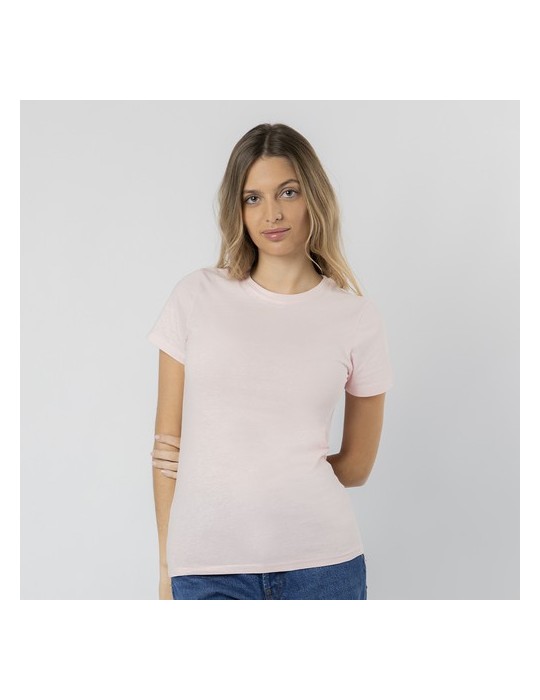 T-Shirt Femme Couleur Epika Matières : coton Taille textile : XXL Couleurs : rouge objet promotionnel éco-responsable