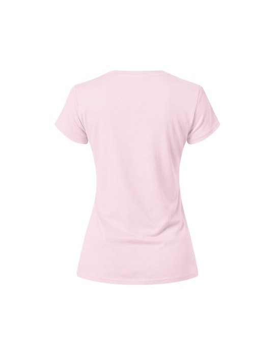 T-Shirt Femme Couleur Epika Matières : coton Taille textile : XXL Couleurs : rouge goodies publicitaire durable