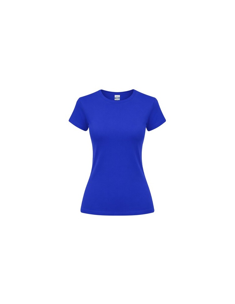 T-Shirt Femme Couleur Epika Matières : coton Taille textile : XL Couleurs : bleu objet publicitaire robuste