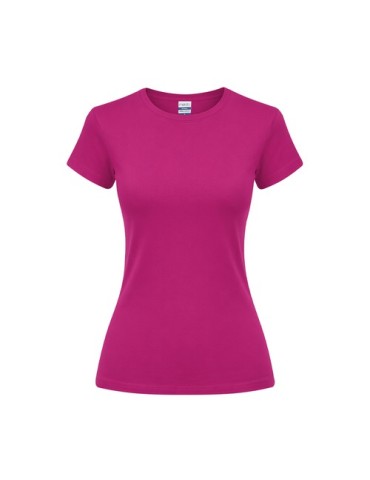 T-Shirt Femme Couleur Epika Matières : coton Taille textile : XXL Couleurs : fuchsia accessoire événementiel unique