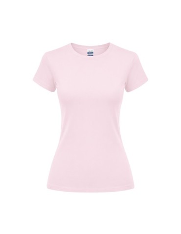 T-Shirt Femme Couleur Epika Matières : coton Taille textile : 3XL Couleurs : rose personnalisation rapide en France