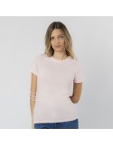 T-Shirt Femme Couleur Epika Matières : coton Taille textile : XL Couleurs : bleu clair impression logo haute qualité