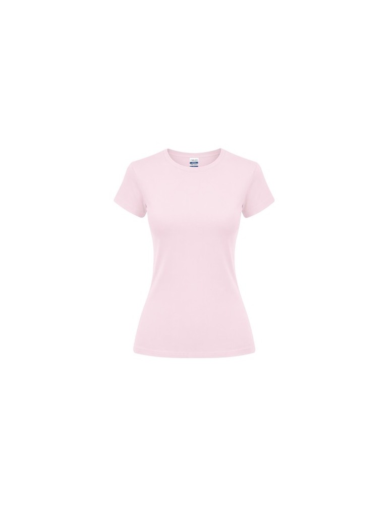 T-Shirt Femme Couleur Epika Matières : coton Taille textile : L Couleurs : rose livraison express 24h 48h
