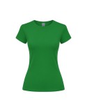 T-Shirt Femme Couleur Epika Matières : coton Taille textile : XXL Couleurs : vert marquage couleur éclatante