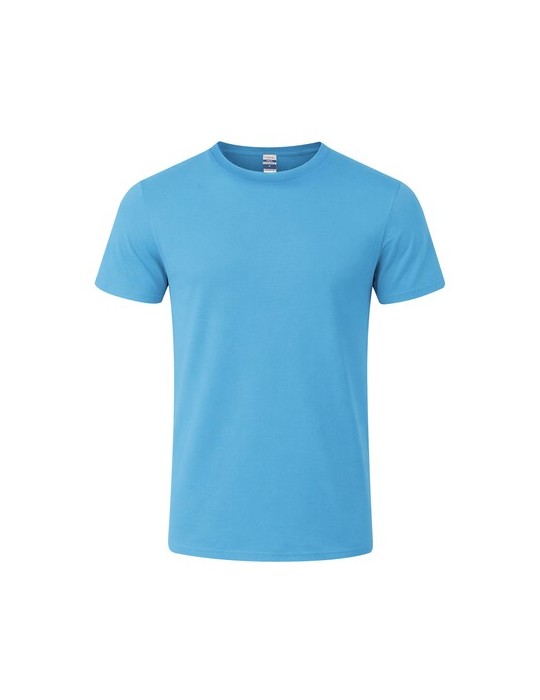 T-Shirt Adulte Couleur Epika Matières : coton Taille textile : XXL Couleurs : bleu clair personnalisation rapide en France