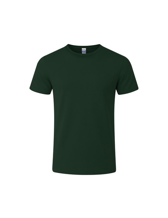T-Shirt Adulte Couleur Epika Matières : coton Taille textile : M Couleurs : vert bouteille cadeau collaborateur premium
