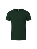 T-Shirt Adulte Couleur Epika Matières : coton Taille textile : L Couleurs : vert bouteille impression logo haute qualité