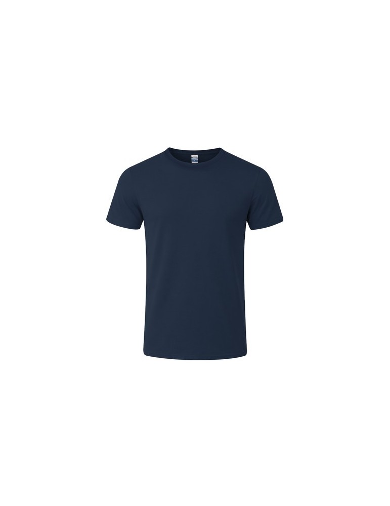 T-Shirt Adulte Couleur Epika Matières : coton Taille textile : XL Couleurs : bleu marine marquage couleur éclatante