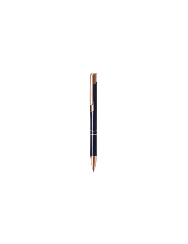 Stylo Croft Matières : aluminium recyclé  Couleurs : bleu marine personnalisable avec votre logo