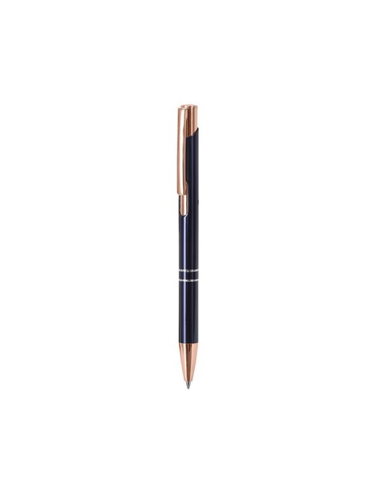 Stylo Croft Matières : aluminium recyclé  Couleurs : bleu marine personnalisable avec votre logo