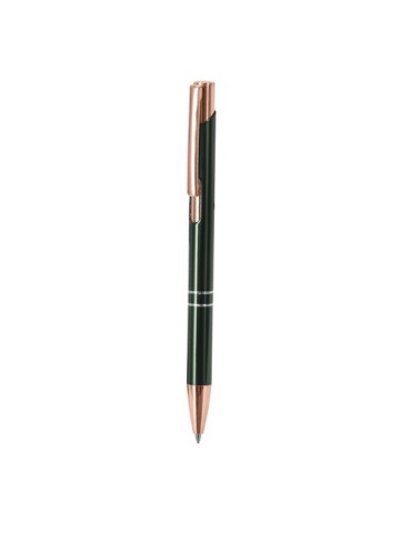 Stylo Croft Matières : aluminium recyclé  Couleurs : bleu marine impression logo haute qualité