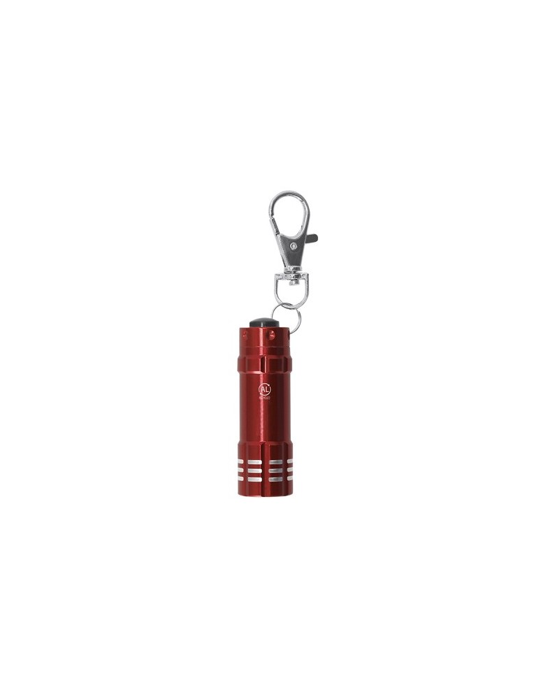 Porte-Clés Lampe Musday Matières : aluminium recyclé  Couleurs : rouge