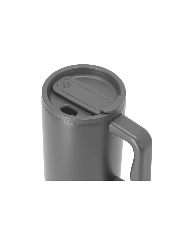 Tasse Thermique Yukon Couleurs : blanc Matières : acier inoxydable recyclé goodies publicitaire durable