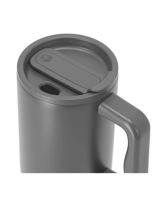 Tasse Thermique Yukon Couleurs : blanc Matières : acier inoxydable recyclé goodies publicitaire durable