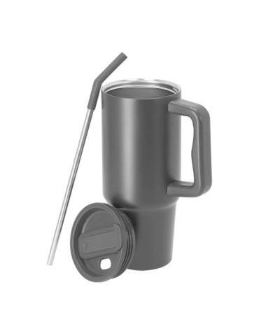 Tasse Thermique Yukon Couleurs : bleu marine Matières : acier inoxydable recyclé cadeau affaires élégant