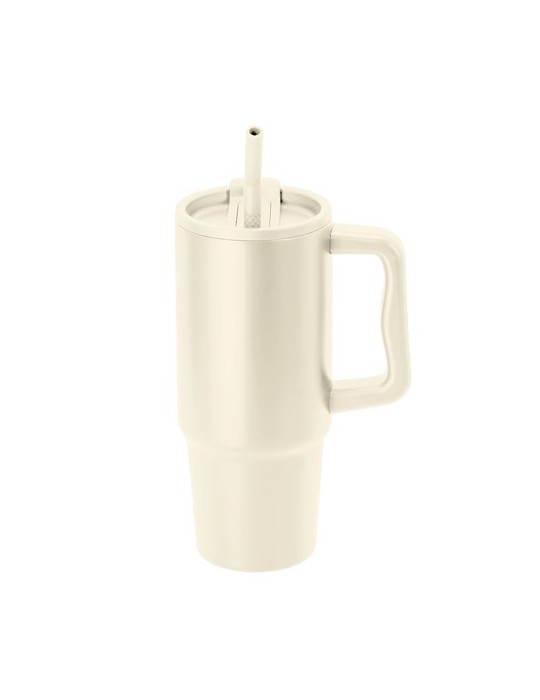 Tasse Thermique Yukon Couleurs : naturel Matières : acier inoxydable recyclé personnalisable avec votre logo
