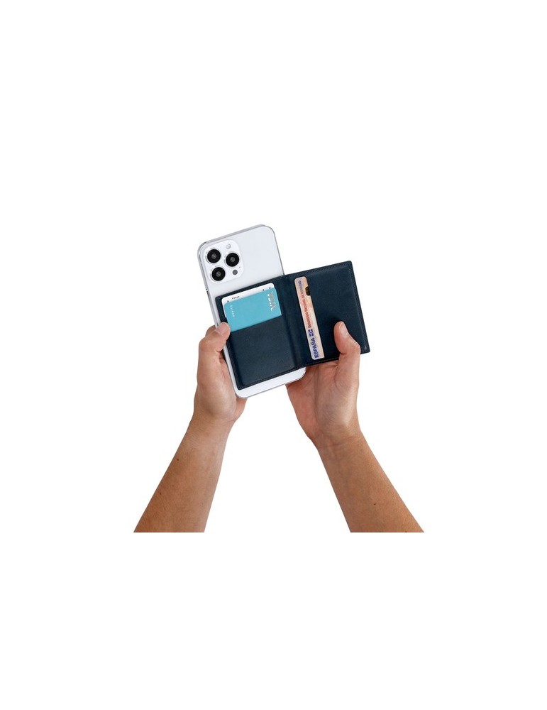 Porte-Cartes Salwen Matières : PU Couleurs : noir objet promo petit budget