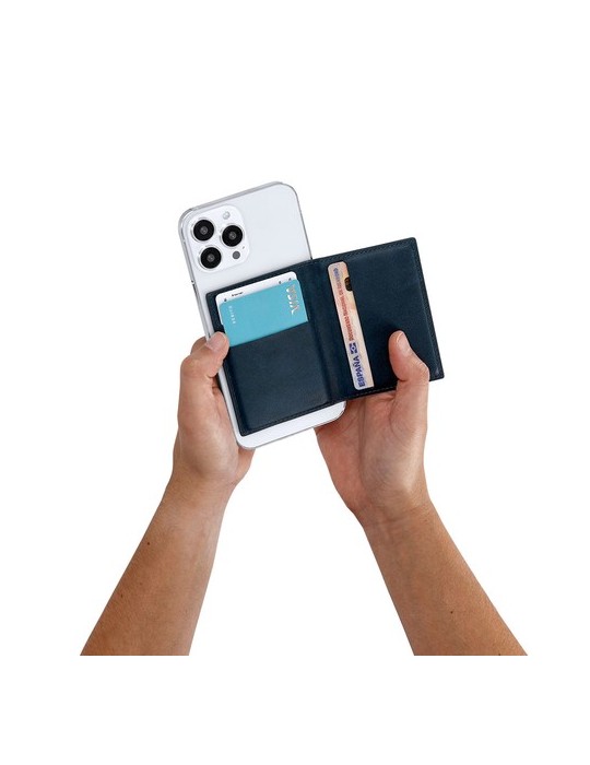 Porte-Cartes Salwen Matières : PU Couleurs : noir objet promo petit budget