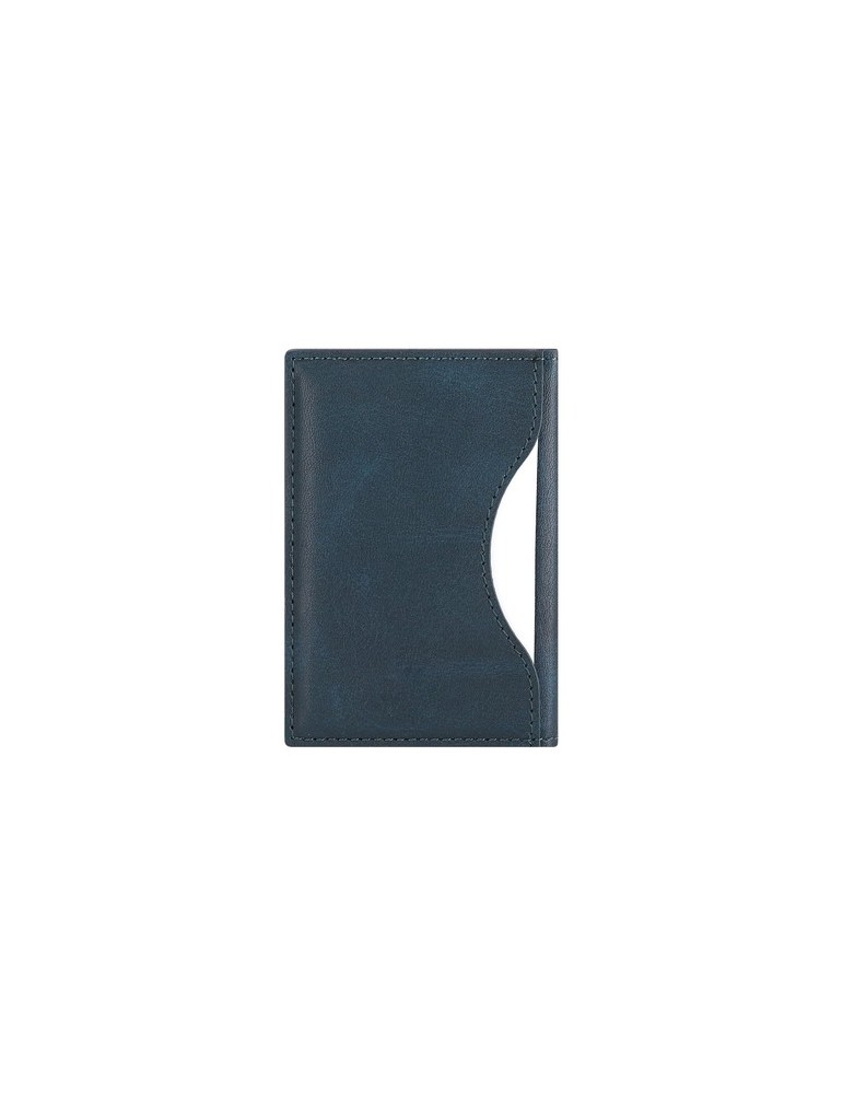 Porte-Cartes Salwen Matières : PU Couleurs : bleu marine personnalisable avec votre logo