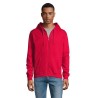 Hoodie Uni Personnalisé 260g - STONE Matières : coton Taille textile : XXL Couleurs : rouge marquage couleur éclatante
