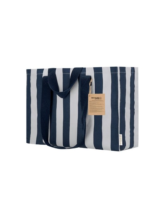 Sac Marylis Matières : coton recyclé Couleurs : bleu marine cadeau client original