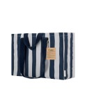 Sac Marylis Matières : coton recyclé Couleurs : bleu marine cadeau client original