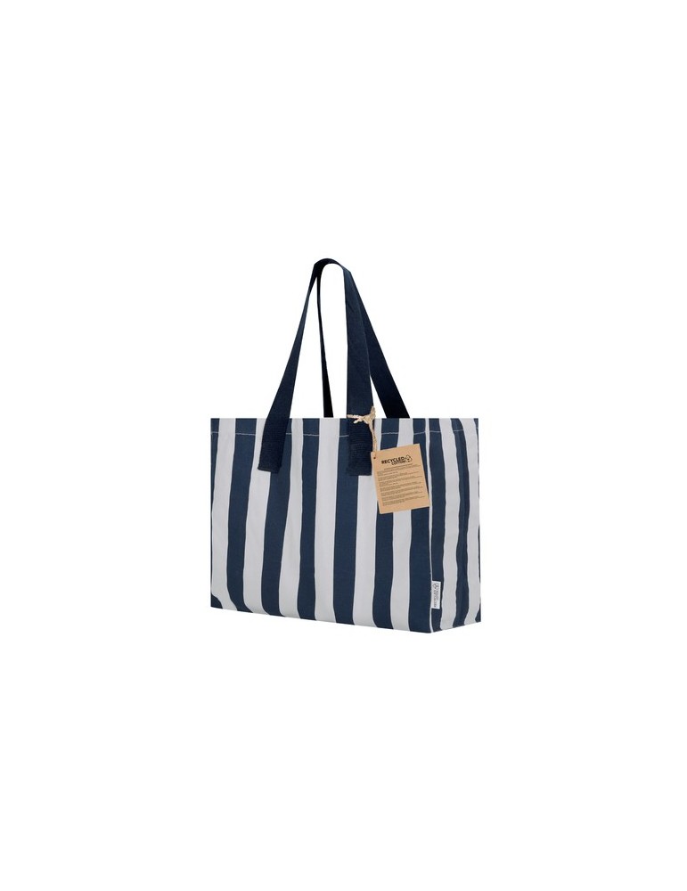 Sac Marylis Matières : coton recyclé Couleurs : bleu marine cadeau affaires élégant