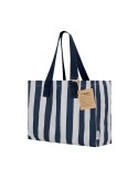 Sac Marylis Matières : coton recyclé Couleurs : bleu marine cadeau affaires élégant