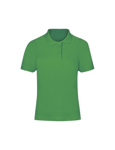 Polo Femme Couleur Charles Matières : coton Taille textile : M Couleurs : vert cadeau affaires élégant