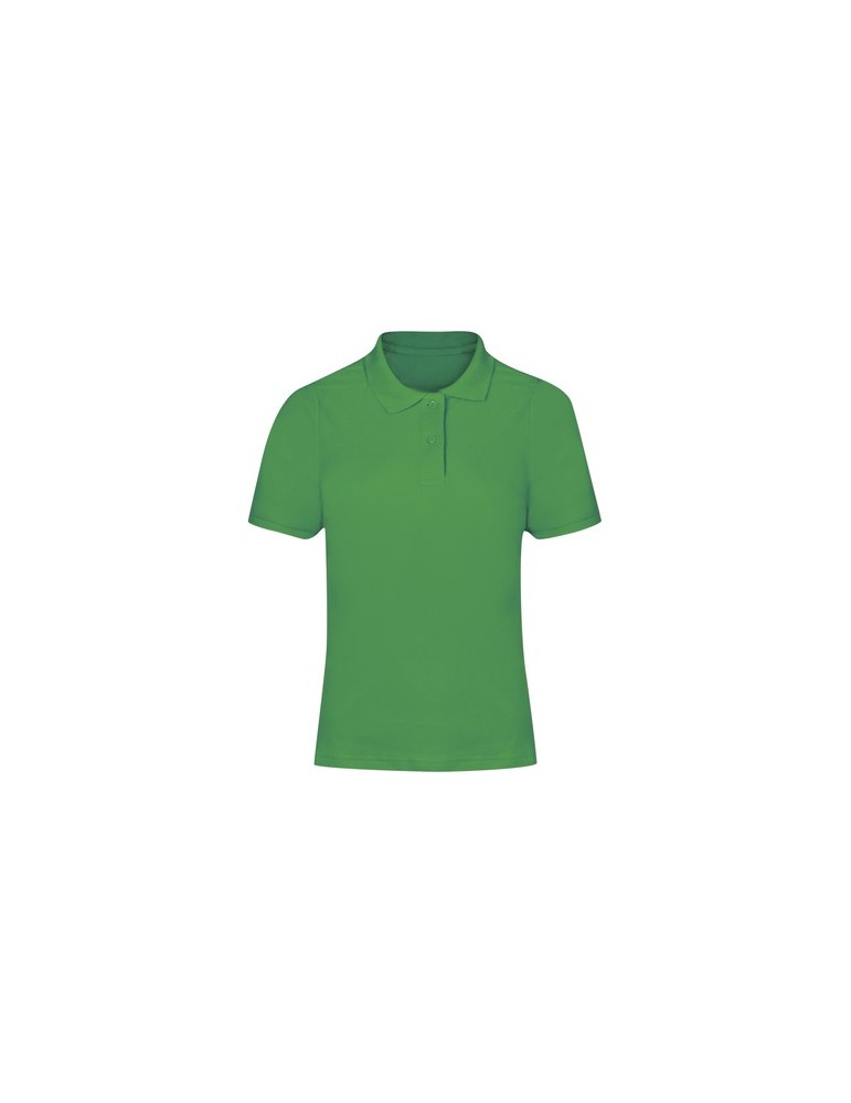 Polo Femme Couleur Charles Matières : coton Taille textile : M Couleurs : vert cadeau affaires élégant