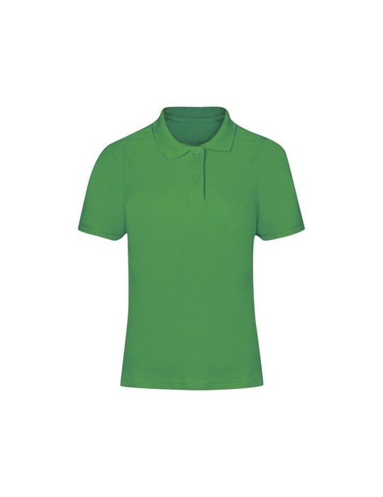 Polo Femme Couleur Charles Matières : coton Taille textile : M Couleurs : vert cadeau affaires élégant