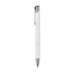Stylo à bille  en aluminium recyclé personnalisable - BERN RA Matières : aluminium recyclé  Couleurs : blanc goodies personnalis