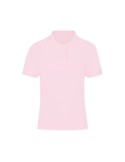 Polo Femme Couleur Charles Matières : coton Taille textile : L Couleurs : rose marquage couleur éclatante