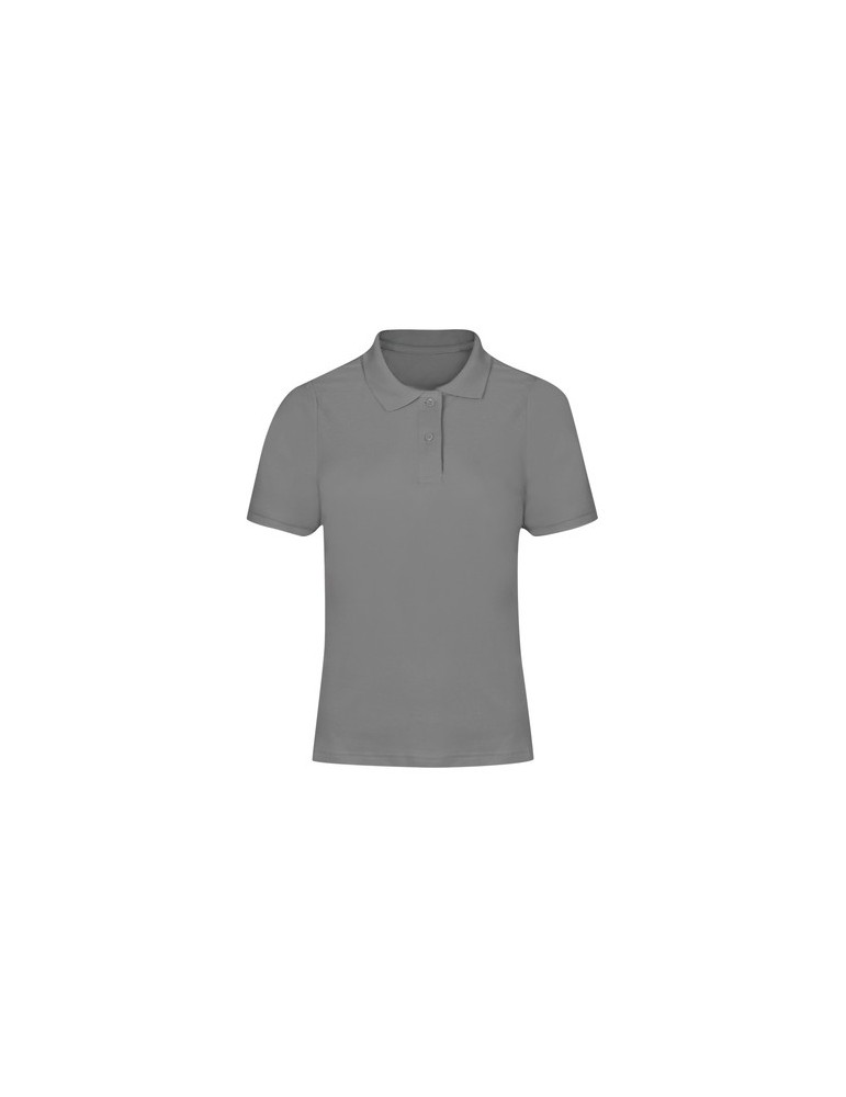 Polo Femme Couleur Charles Matières : coton Taille textile : L Couleurs : gris goodies publicitaire durable