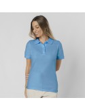 Polo Femme Couleur Charles Matières : coton Taille textile : L Couleurs : gris accessoire événementiel unique