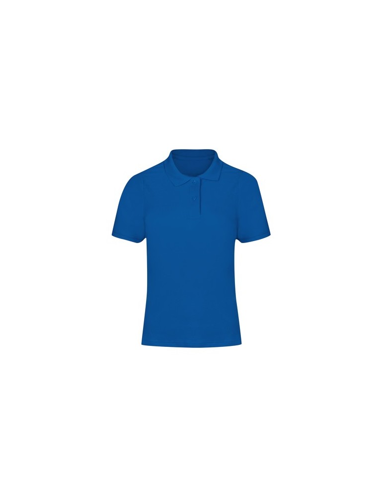 Polo Femme Couleur Charles Matières : coton Taille textile : XXL Couleurs : bleu personnalisation rapide en France