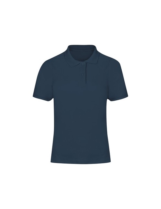 Polo Femme Couleur Charles Matières : coton Taille textile : XXL Couleurs : bleu marine cadeau collaborateur premium
