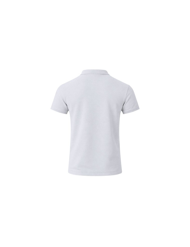 Polo Adulte Blanc Charles Matières : coton Taille textile : XXL Couleurs : blanc personnalisation sur mesure