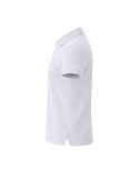 Polo Adulte Blanc Charles Matières : coton Taille textile : L Couleurs : blanc objet publicitaire robuste