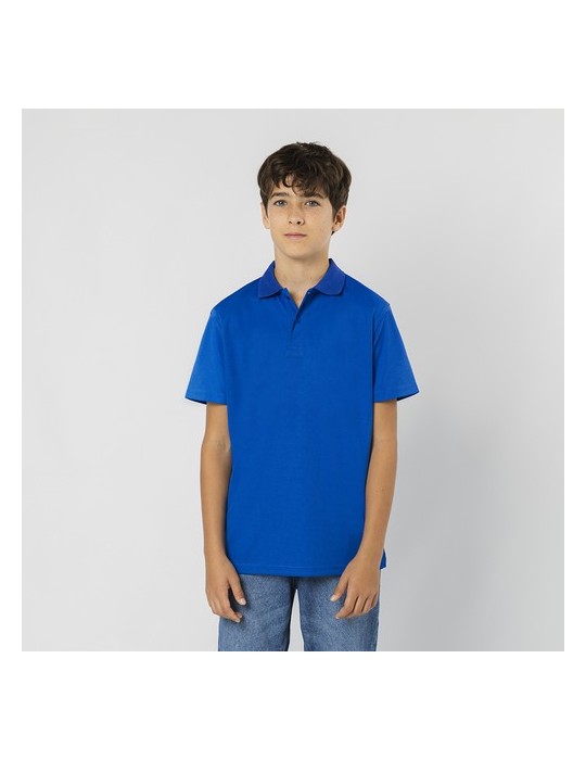 Polo Enfant Tecnic Plus Matières : polyester Taille textile : 5/6 ans Couleurs : noir personnalisation sur mesure
