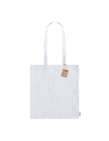 Sac Tayon Matières : coton recyclé Couleurs : blanc marquage laser ultra précis