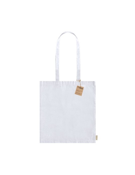 Sac Tayon Matières : coton recyclé Couleurs : blanc marquage laser ultra précis
