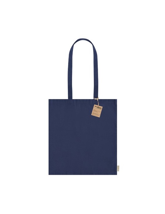 Sac Tayon Matières : coton recyclé Couleurs : bleu marine personnalisable avec votre logo