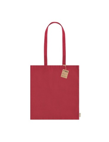 Sac Tayon Matières : coton recyclé Couleurs : rouge cadeau entreprise pas cher