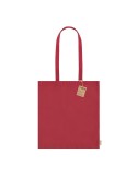 Sac Tayon Matières : coton recyclé Couleurs : rouge cadeau entreprise pas cher