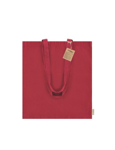 Sac Tayon Matières : coton recyclé Couleurs : rouge personnalisation rapide en France