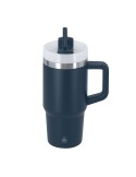 Tasse Thermique Gobby Couleurs : bleu marine Matières : acier inoxydable recyclé impression haute définition